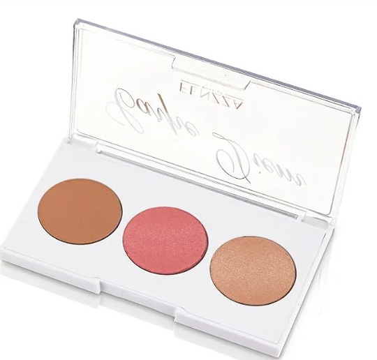 Trio Contorno, Blush e Iluminador- Carpe Diem- Fenzza