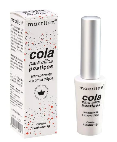 Cola para Cílios Incolor - Macrilan