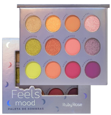 Paleta de Sombras Feels Mood- Ruby Rose