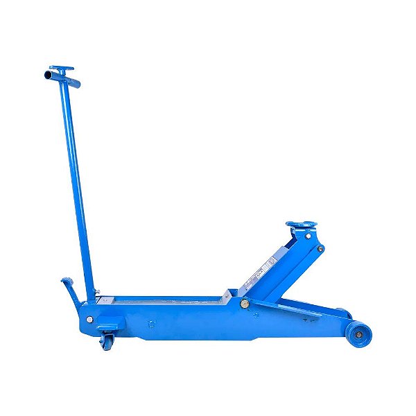 Macaco Hidráulico Tipo Jacaré Longo para 3 Toneladas com Rodas de Ferro J3200 Bovenau
