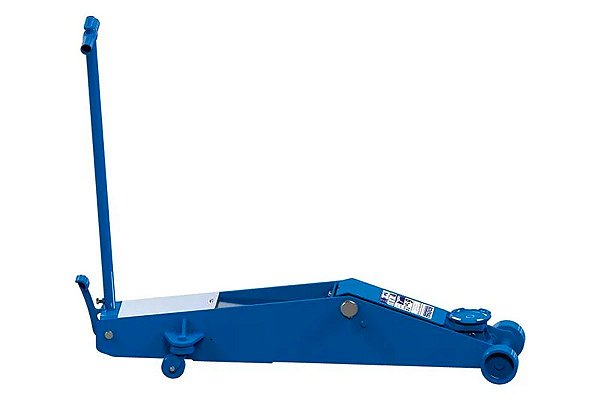 Macaco Hidráulico Tipo Jacaré Longo para 6 Toneladas com Rodas de Ferro J6200A Bovenau