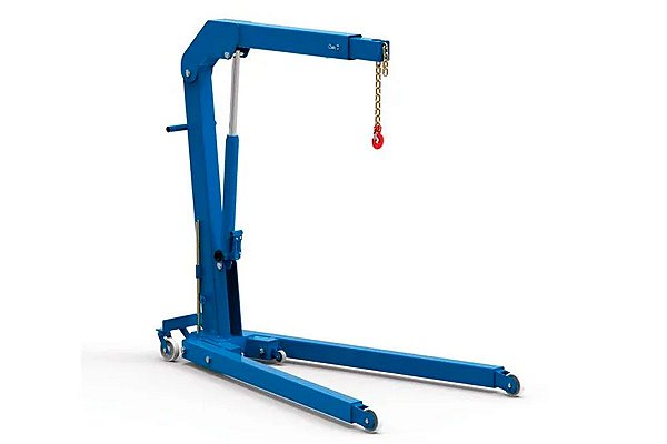 Guincho Hidráulico Dobrável com Rodas de Nylon 1T - G1000D Bovenau