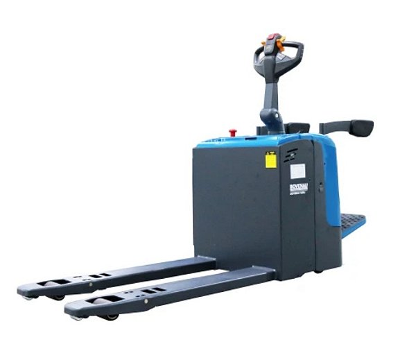 Transpalete Elétrico Embarcado com Plataforma 2T x 685mm TPE2000EE Bovenau