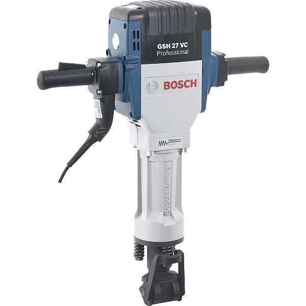 Martelo demolidor 2.000W Hexagonal 28mm 69 J GSH 27VC 220V 06113350E0 BOSCH