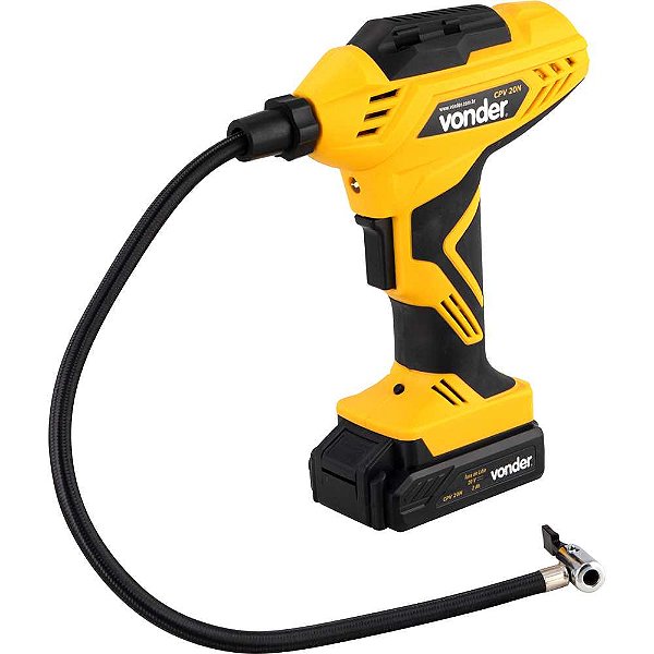 Compressor de ar tipo pistola bateria 20V CPV 20N VONDER