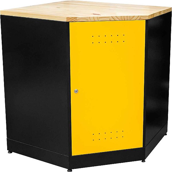 Armário canto 780mm x 910mm x 480mm modular VONDER