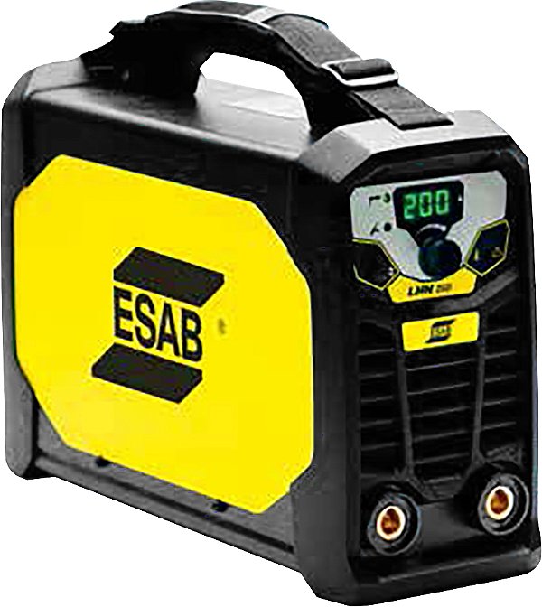 Inversor para solda com eletrodo e TIG 200 A Rogue LHN 202i com acessórios sem tocha 220V monofásico 742913 ESAB