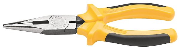 Alicate Bico Meia Cana 6" Isolado Tramontina MASTER com Empunhadura Dupla Injeção