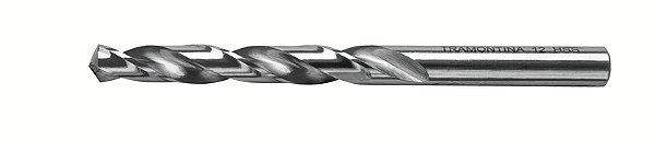 Broca para aço 12x151 mm DIN 338 Tramontina - Kit com 5