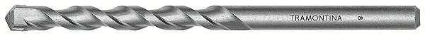 Broca para Concreto 9x120 mm Tramontina MASTER em Aço Especial com Acabamento Jateado DIN 8039