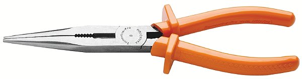 Alicate Meia Cana - Bico Longo Reto Isolado 1.000 V 8" Tramontina PRO
