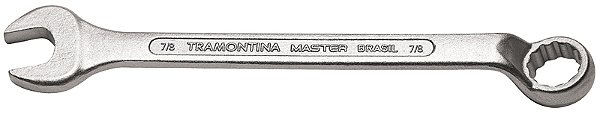 Chave Combinada 7/8" Tramontina MASTER com Corpo Forjado em Aço Especial Cromado