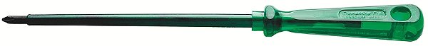 Chave de Fenda Isolada Ponta Cruzada em Aço Cromo Vanádio 6x200 mm (1/4x8") Tramontina PRO