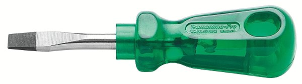 Chave de Fenda Ponta Chata em Aço Cromo Vanádio 5x38 mm (3/16x1.1/2") Tramontina PRO