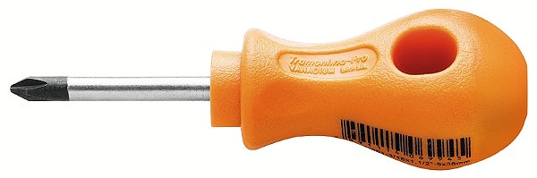Chave de Fenda Toco Ponta Cruzada em Aço Cromo Vanádio 5x38 mm (3/16x1.1/2") Tramontina PRO