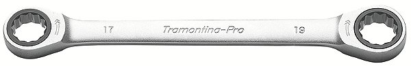 Chave Estrela com Catraca 17x19 mm Tramontina PRO