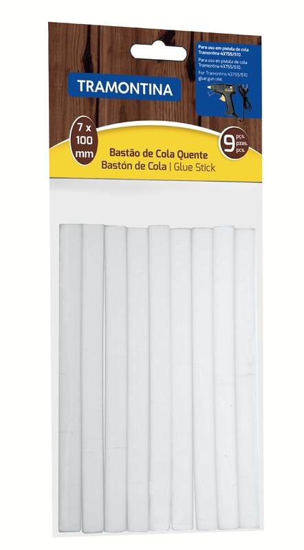 Conjunto de Bastão de Cola Quente Tramontina 7 mm