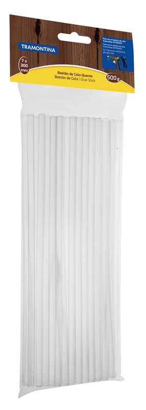 Conjunto de Bastão de Cola Quente Tramontina 7x300 mm 500 g