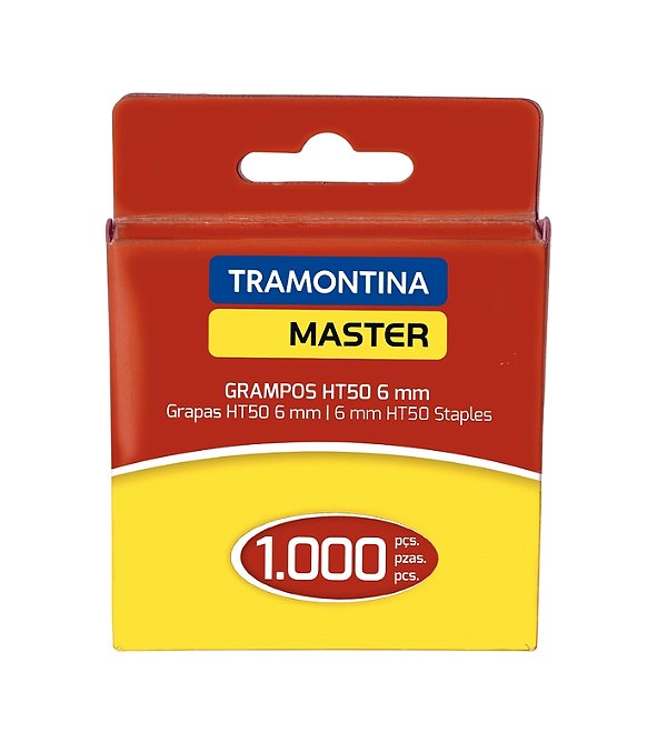 Conjunto de Grampos T50 13 mm Tramontina MASTER