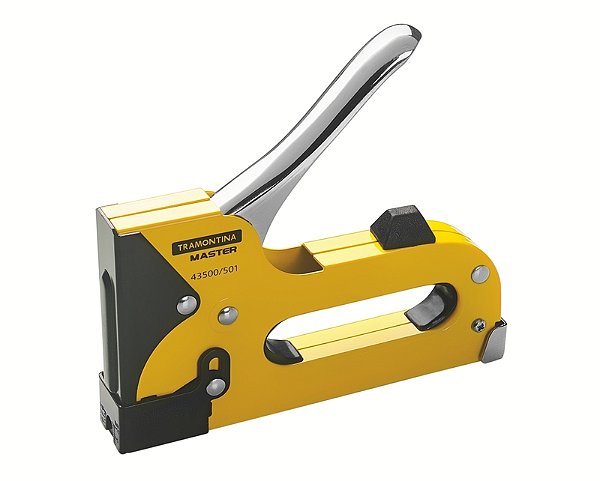 Grampeador Manual Tramontina MASTER com Corpo em Aço para Grampos T50