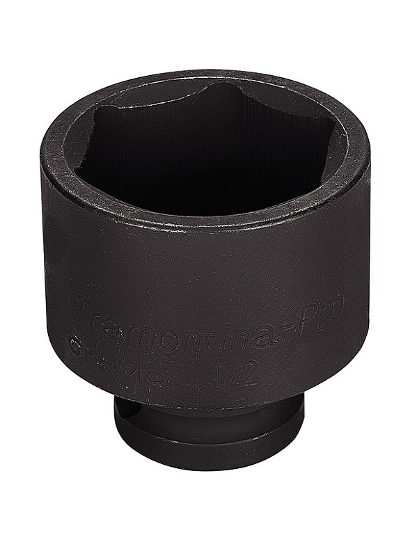 Soquete de Impacto Sextavado em Aço Cromo Molibdênio 36 mm - Encaixe 1/2'' Tramontina PRO