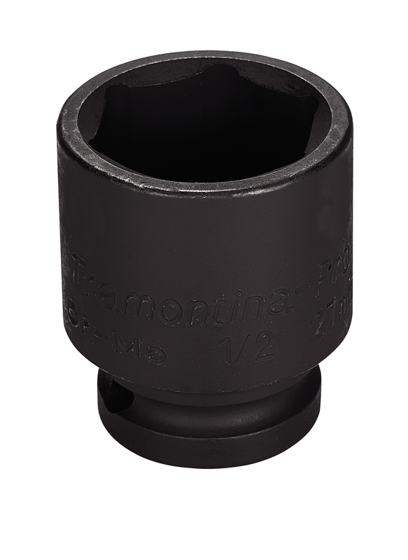 Soquete de Impacto Sextavado em Aço Cromo Molibdênio 29 mm - Encaixe 1/2'' Tramontina PRO