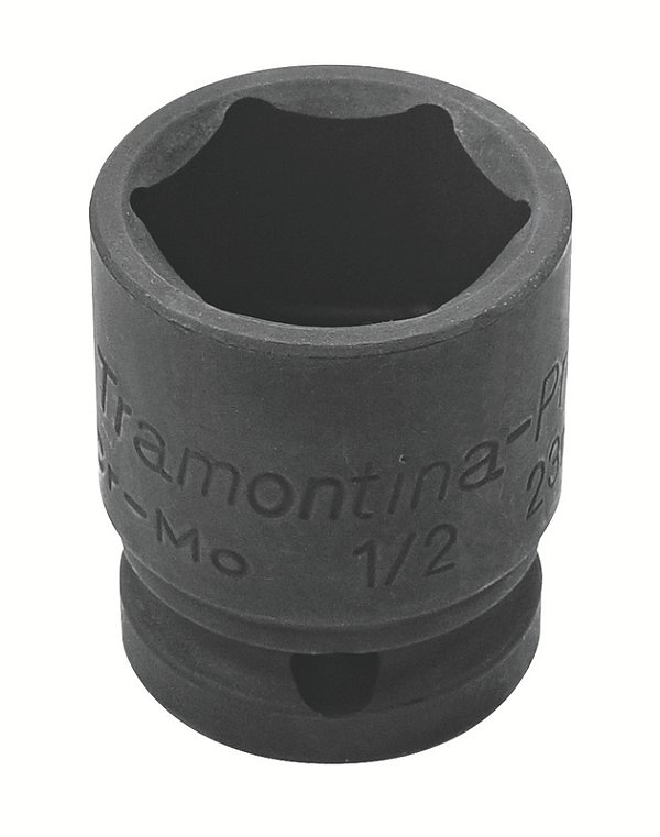 Soquete de Impacto Sextavado em Aço Cromo Molibdênio 9 mm - Encaixe 1/2'' Tramontina PRO