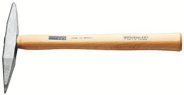 Martelo Picador de Solda com Cabo de Madeira 300 g Tramontina PRO