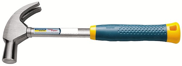 Martelo de Unha 27 mm Tramontina MASTER Tubo Fort com Cabo Tubular Polido