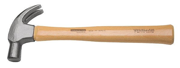 Martelo de Unha 29 mm Tramontina MASTER Basic com Cabo em Madeira Envernizada