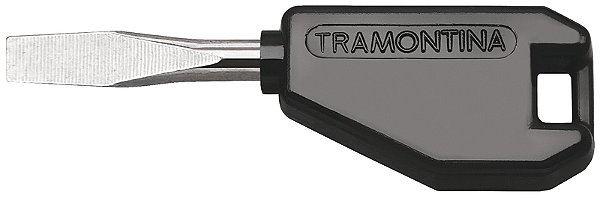Mini Chave de Fenda Ponta Chata 3/16x1'' Tramontina Basic com Haste em Aço Especial
