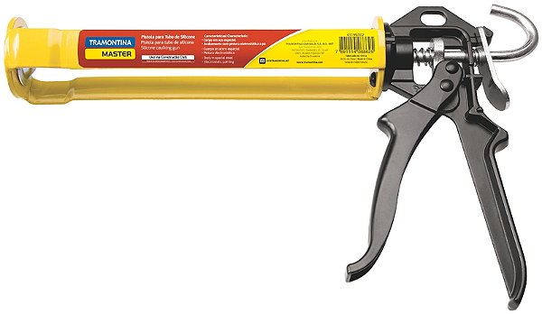 Pistola para Tubo de Silicone 280 ml Tramontina MASTER com Chapas em Aço