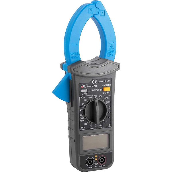 Alicate amperímetro digital ET-3200B MINIPA