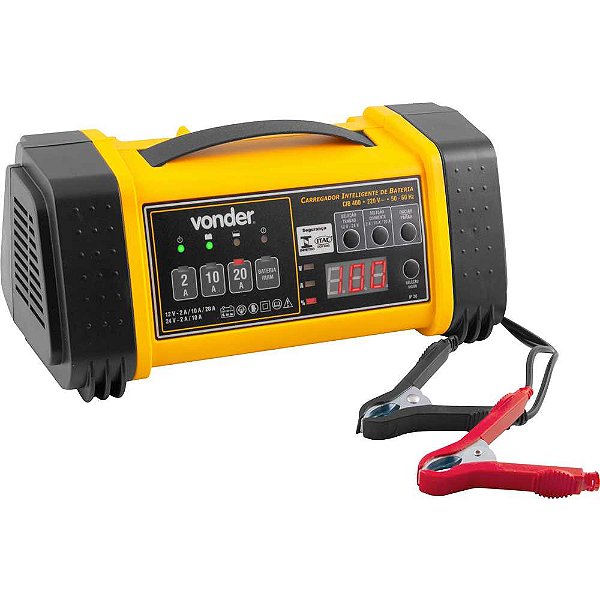 Carregador inteligente de bateria 220V CIB 400 VONDER