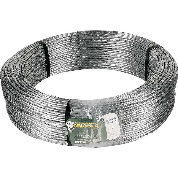 Cordoalha para curral Crioulo ZN3 250m MORLAN