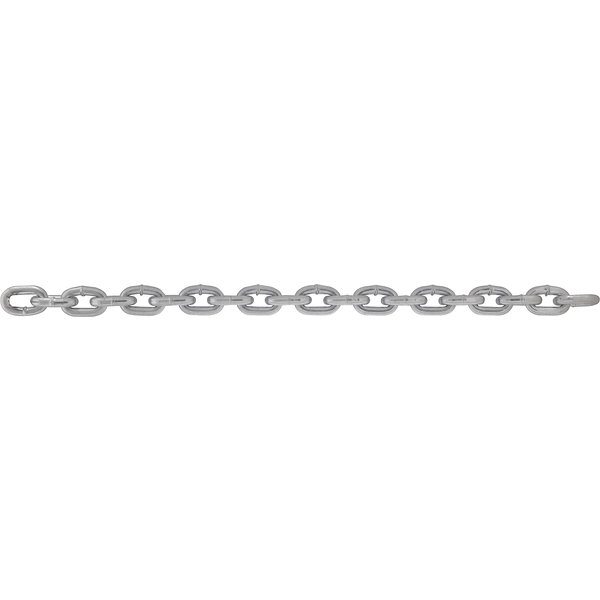 Corrente zincada com elo curto 9,5mm - 3/8" balde com 25kg VONDER