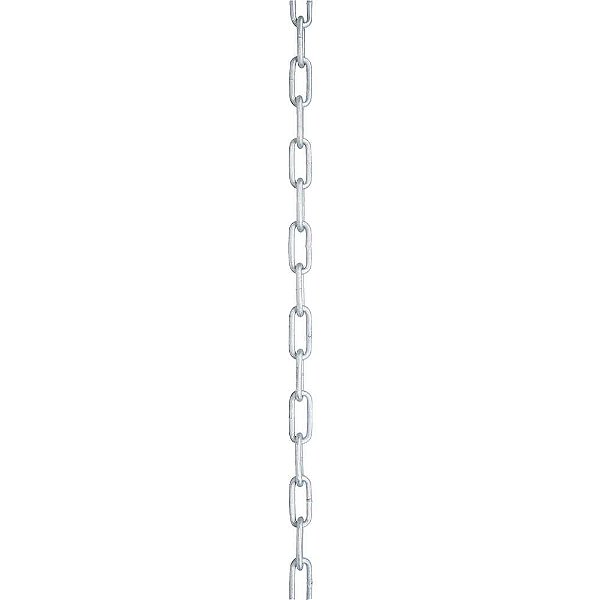 Corrente zincada com elo longo 3,2mm - 1/8" balde com 25kg VONDER
