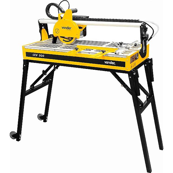 Cortador de cerâmicas e porcelanatos com bancada 900W CCV 900 220V VONDER
