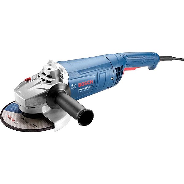 Esmerilhadeira angular 7" GWS 2200 -180 2.200W 220V 06018F10E0 BOSCH