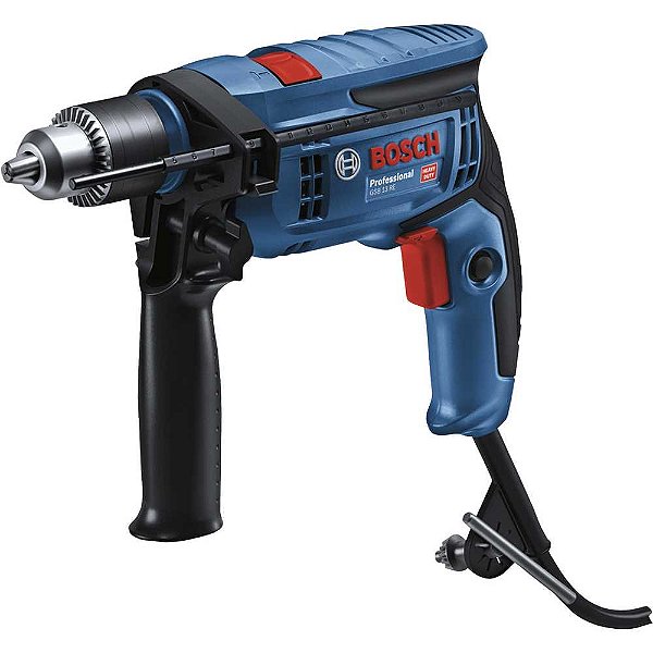 Furadeira de impacto 1/2" com maleta 127V 750W GSB13RE BOSCH