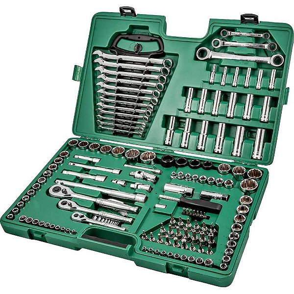 Jogo de ferramentas com 150 peças com maleta ST09510L SATA