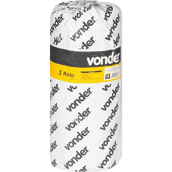 Lona plástica preta 4m x 100m 30kg VONDER