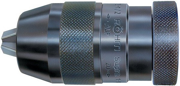 Mandril de aperto rápido 1,0mm - 13,0mm supra cone B16 871047 RÖHM