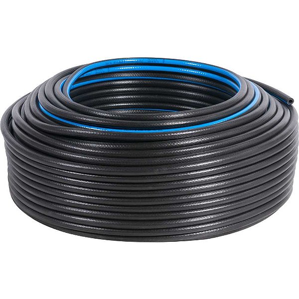 Mangueira para ar/água 300 lbf/pol² 1/4" - 6,3mm rolo com 100 metros NOVE54
