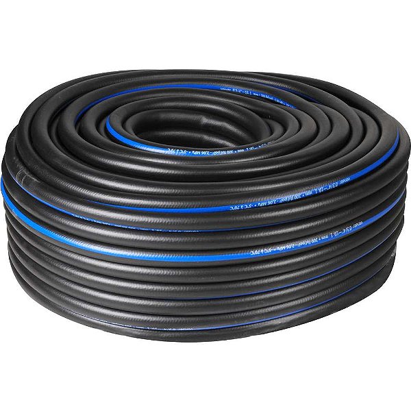 Mangueira para ar/água 300 lbf/pol² 3/4" - 19,1mm rolo com 100 metros VONDER