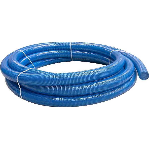 Mangueira PVC de sucção azul 4" rolo com 25 metros VONDER