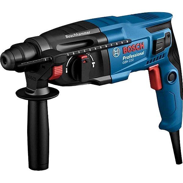 Martelo perfurador/rompedor 720W GBH 2-20 220V 06112A60E0001 BOSCH