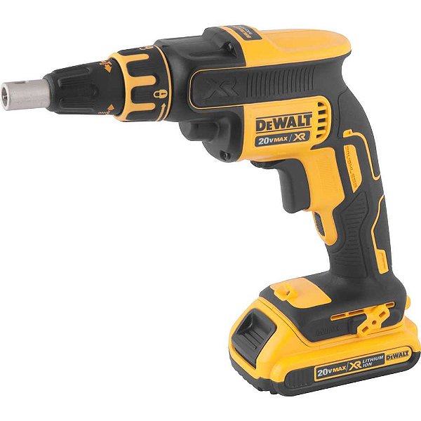Parafusadeira a bateria DCF 620 D2BR 20V carregador 127V DEWALT