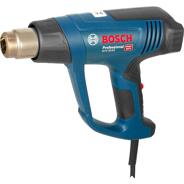 Soprador térmico digital 50°C a 630°C 2.000W 220V GHG 20-63 06012A62E0 BOSCH