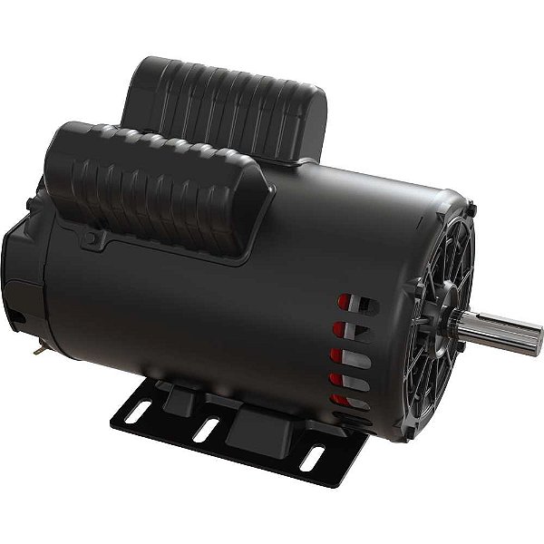 Motor elétrico aberto 3,00 cv 2 polos carcaça N56H monofásico 110V - 127V/220V - 254V NOVA MOTORES